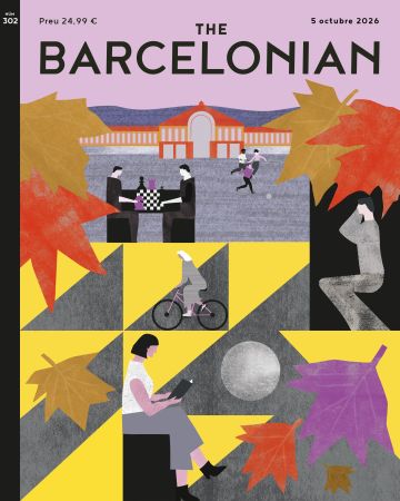 'Otros otoños', portada de The Barcelonian © Daiella Ferretti 'Otros otoños', portada de The Barcelonian © Daiella Ferretti