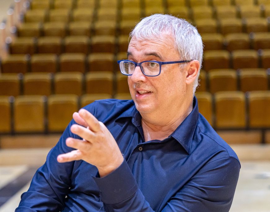 Jordi Abelló és un dels membres de Musica Reservata de Barcelona 