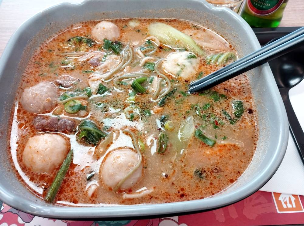 Una de las sopas de Yang Guo Fu Malatang.