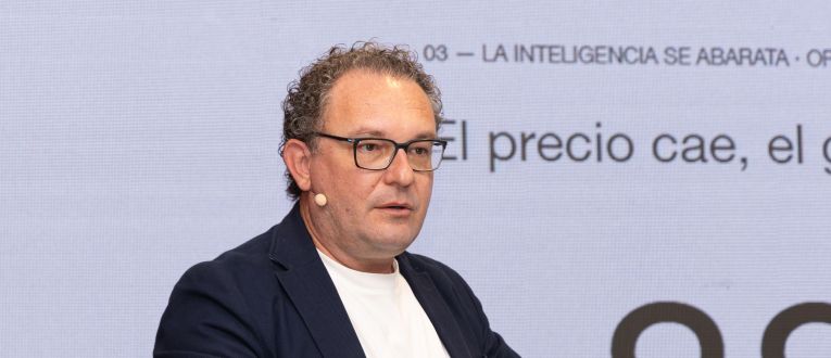 Aleix Valls, CEO de WeAI, ha advertido de que el principal freno a la adopción de la IA es el liderazgo empresarial, no la tecnología. © Àngel Bravo
