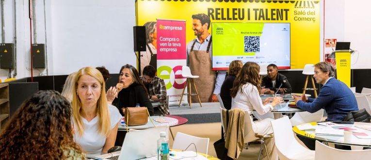 El relevo generacional es uno de los grandes retos y ejes temáticos del nuevo Salón del Comercio. © Fira Barcelona El relevo generacional es uno de los grandes retos y ejes temáticos del nuevo Salón del Comercio. © Fira Barcelona