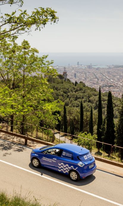 Aigües de Barcelona impulsa la movilidad sostenible mediante el uso de vehículos de cero emisiones Aigües de Barcelona impulsa la movilidad sostenible mediante el uso de vehículos de cero emisiones