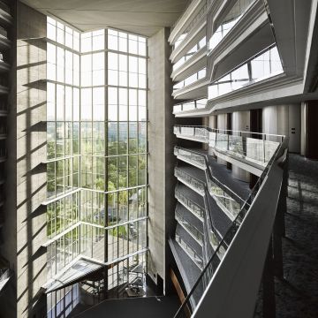 The interior of Torre Melina Gran Meliá, one of the must-see spaces at 48 H Open House Barcelona. © 48 H Open House Barcelona