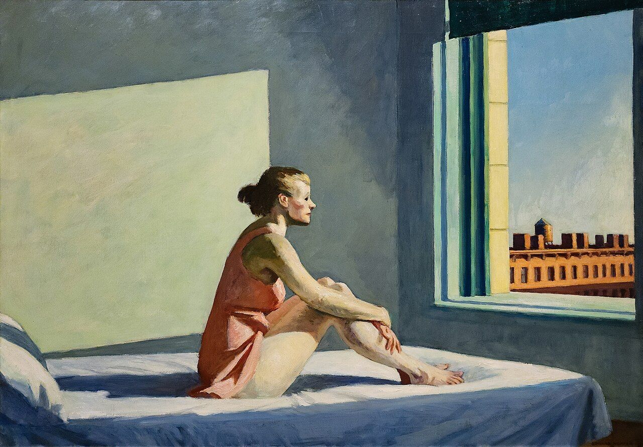 Morning Sun de Edward Hopper Morning Sun de Edward Hopper