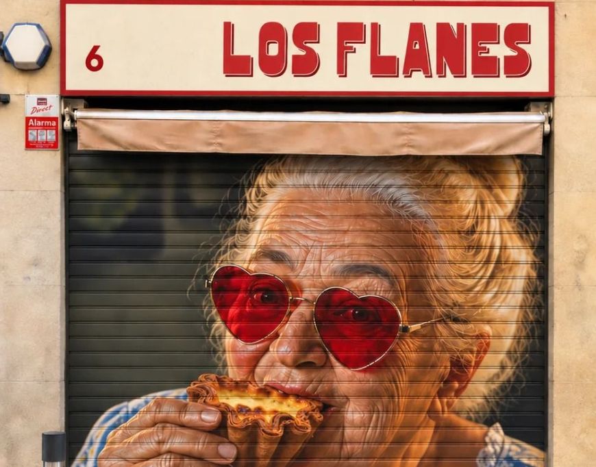 Los fachada de Los Flanes, la primera tienda especializada en este postre. © Los Flanes Los fachada de Los Flanes, la primera tienda especializada en este postre. © Los Flanes