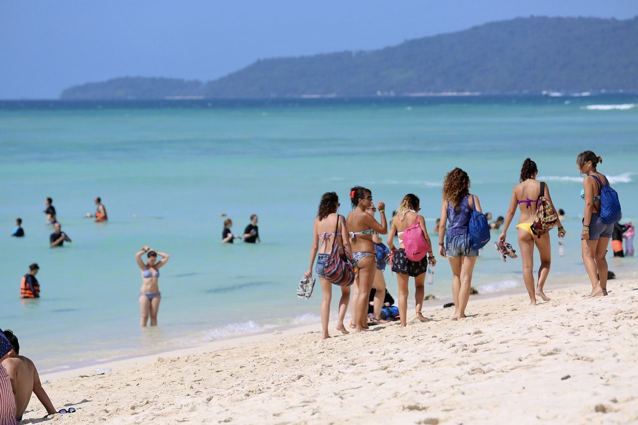 Turistas en Krabi, Tailandia. ©Pixabay
