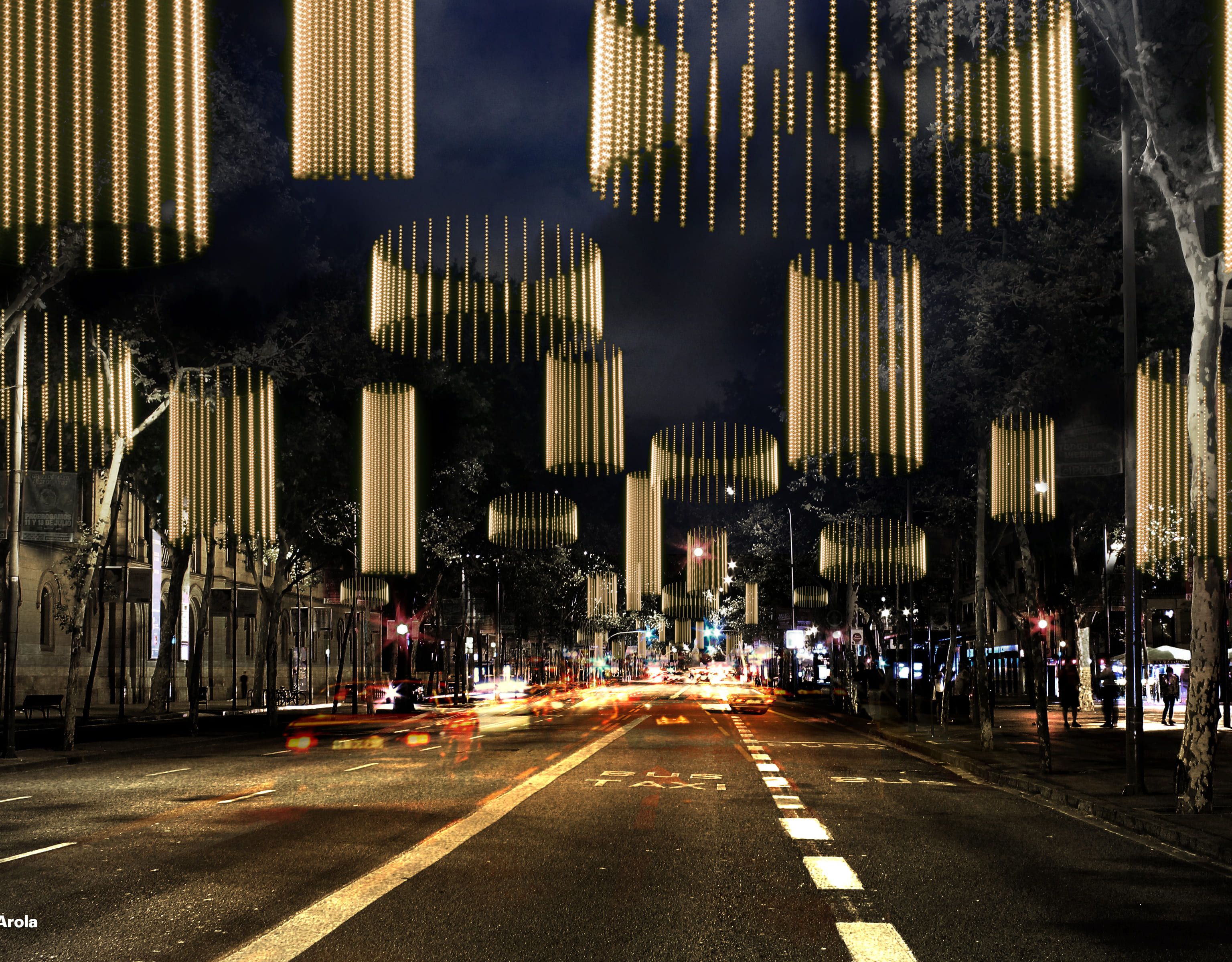 Llums Nadal a Gran Via 2021