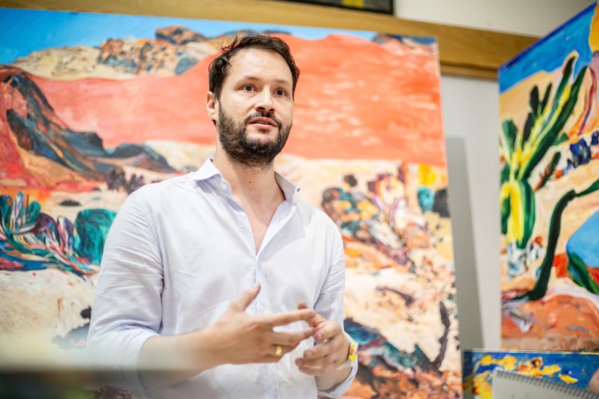 Jordi Díaz Alamà en la Barcelona Academy of Arts