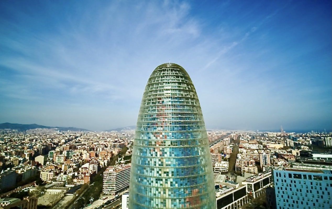La cúpula de la Torre Glòries será visitable el próximo año. 