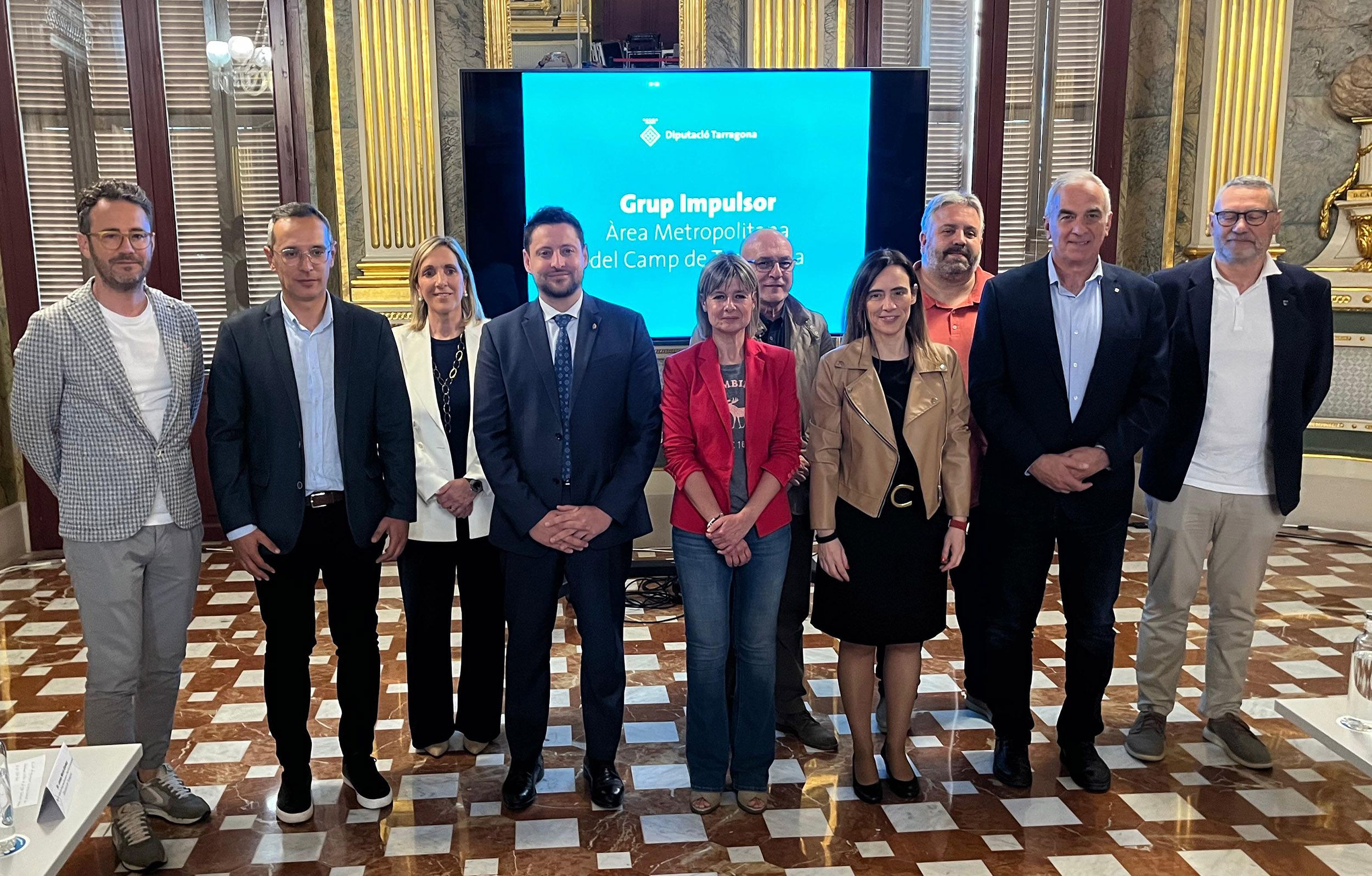 Foto del Grup Impulsor de l'AMCT. Diputació de Tarragona