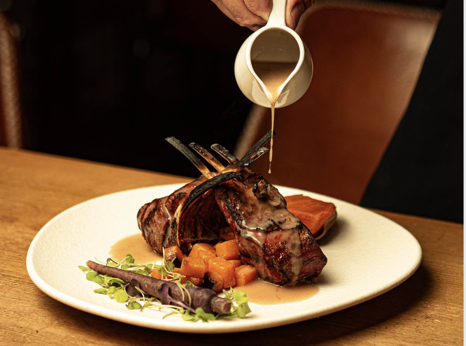 Una de las especialidades de Arcano son sus carnes.