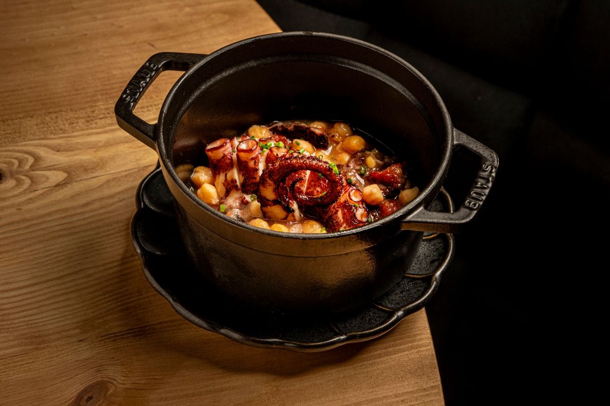 Garbanzos del restaurante Xeixa - Casa de Menjars. de Sara Valls