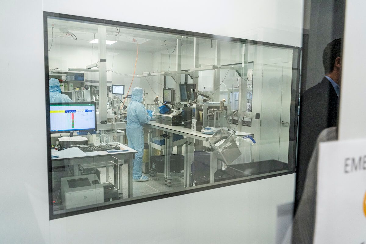 Las instalaciones de Qiagen en el Parc Científic de Barcelona. © Roc Sindreu/Qiagen