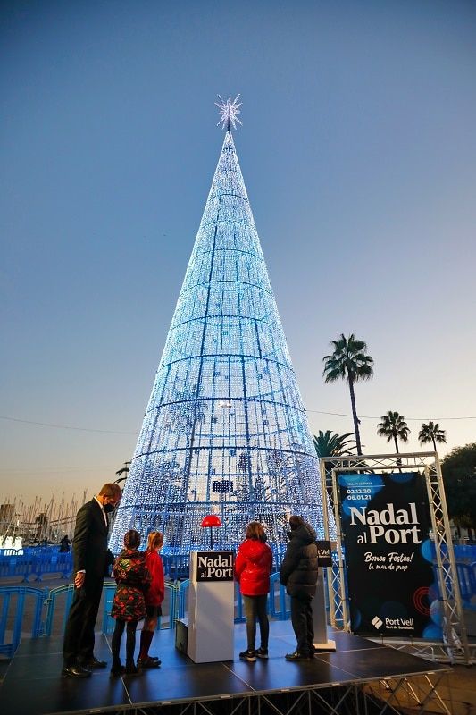 Árbol de Navidad de Nadal al Port