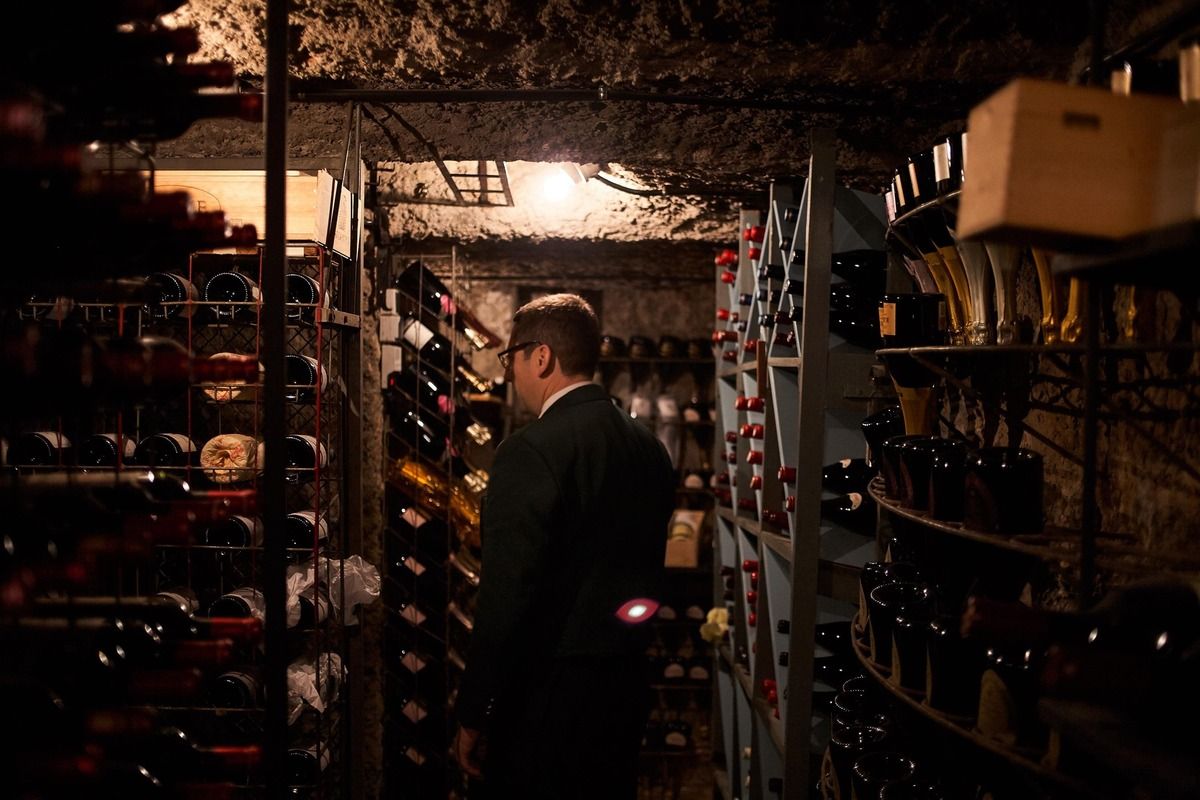 Bodega del restaurante Via Veneto