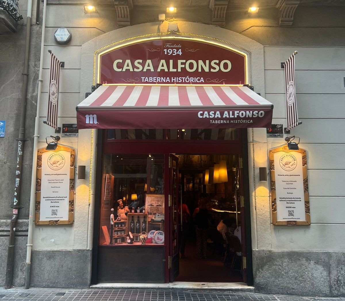 Entrada Casa Alfonso