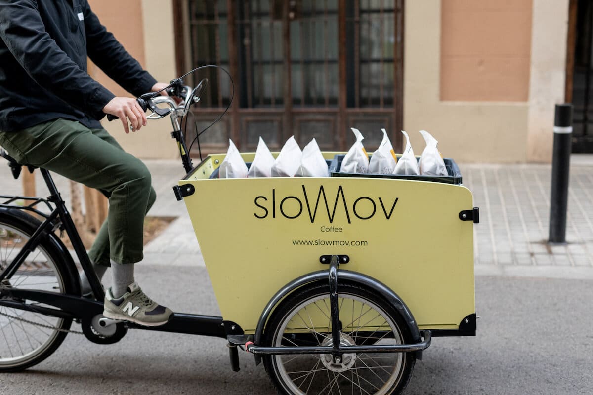 SlowMov reparte café por encargo.