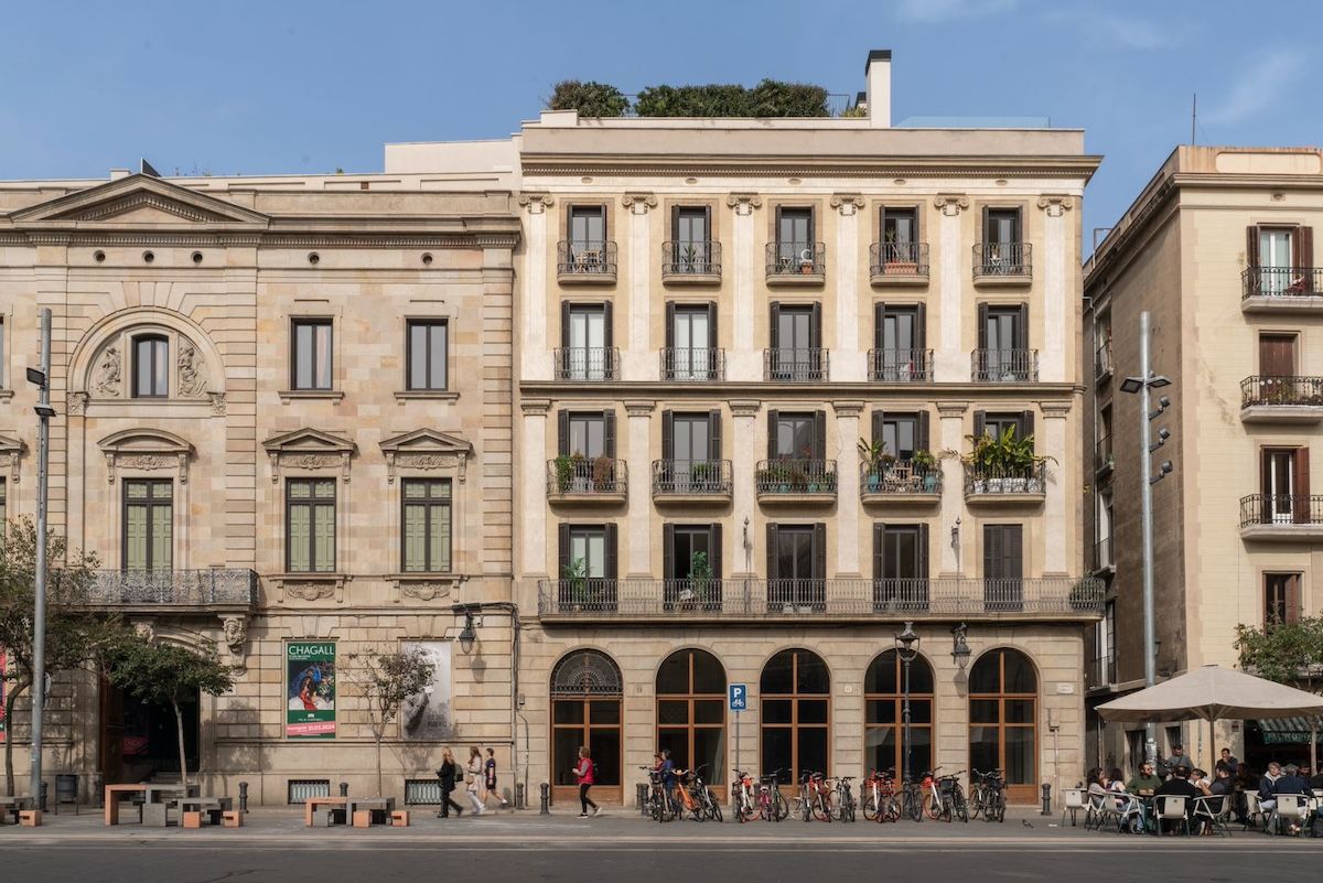 Plaça de la Mercè de Barcelona.