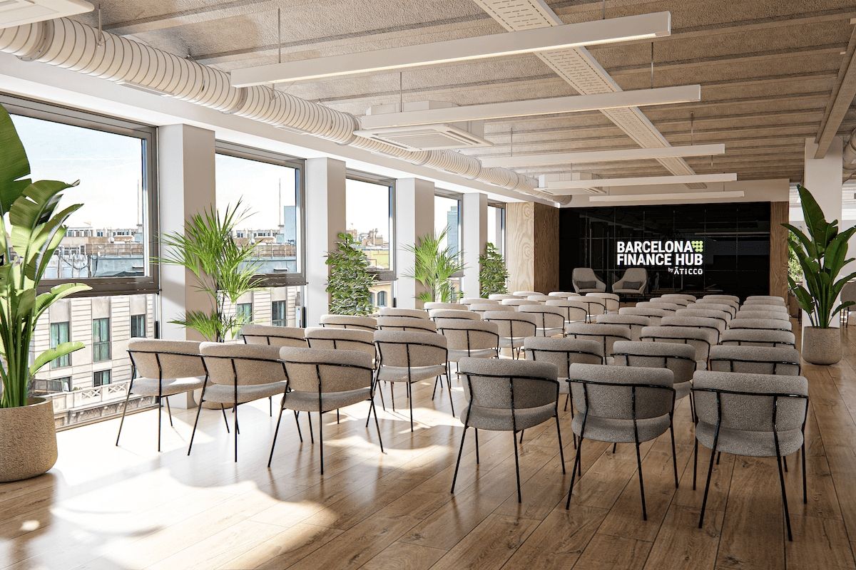 El Barcelona Finance Hub.