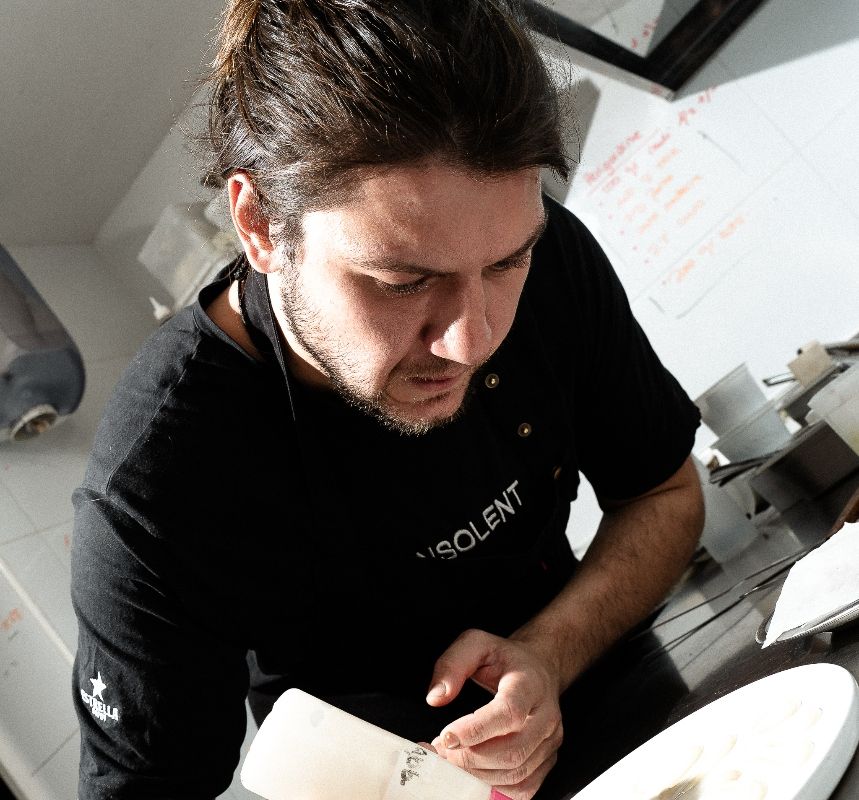 El chef Julià Castelló, de l’Insolent.