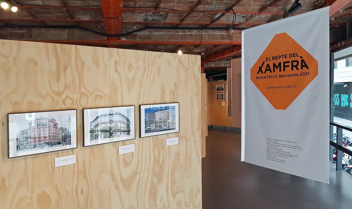 Exposición sobre los chaflanes de Barcelona 
