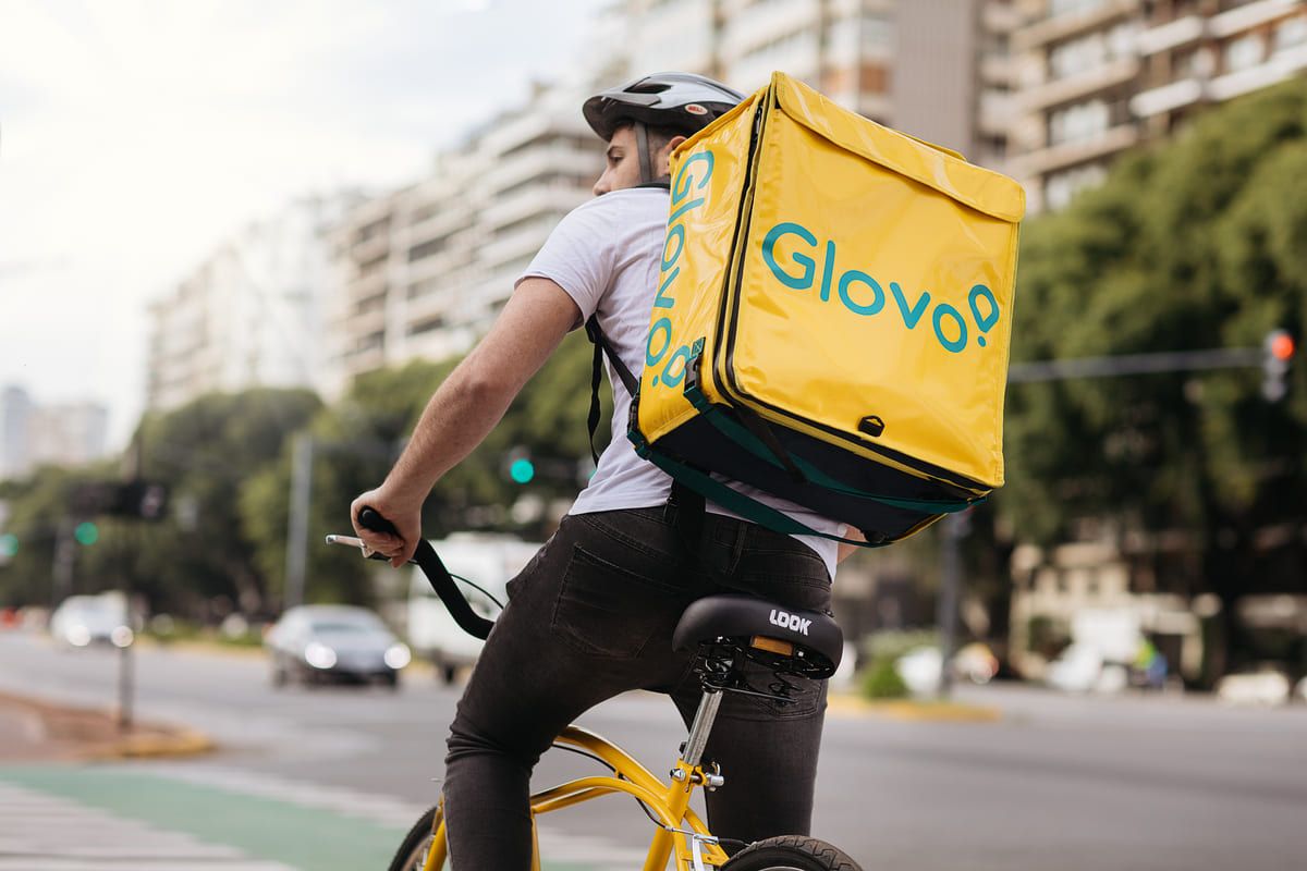 glover de glovo repartidor