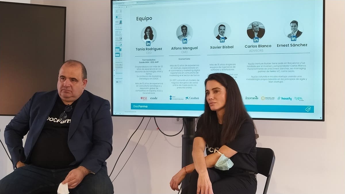 DocFarma Carlos Blanco y Tania Rodríguez