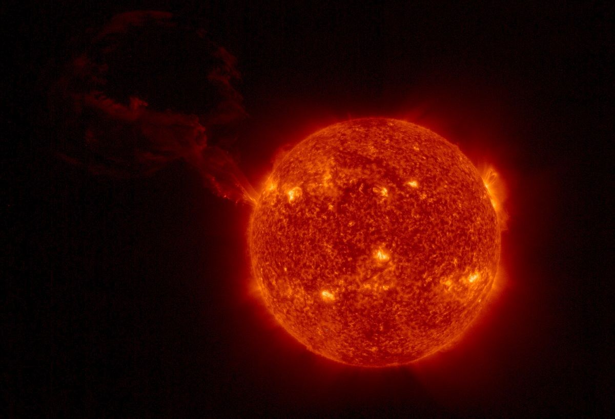Erupcion solar 