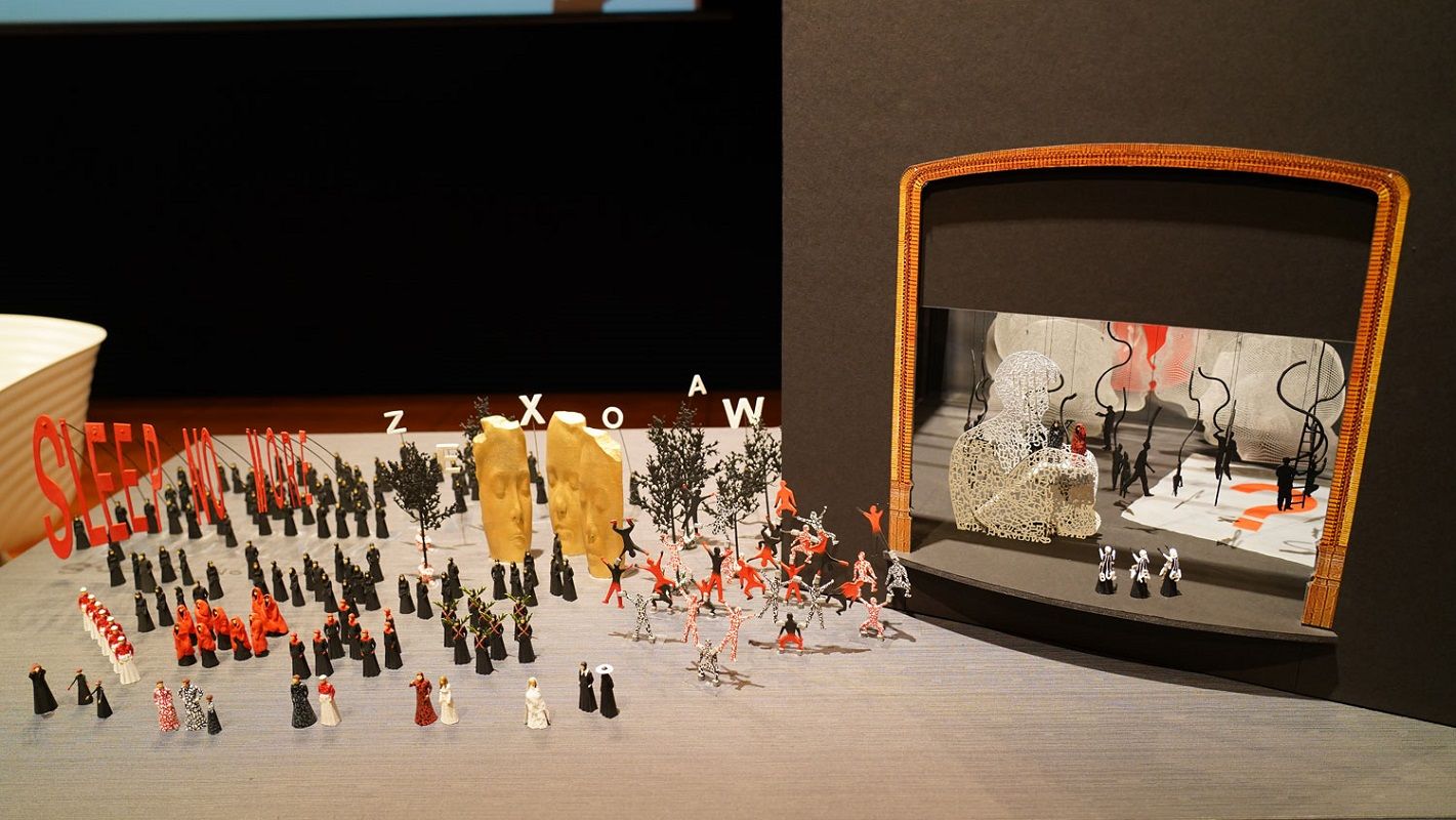 Maqueta 'Macbeth' Plensa