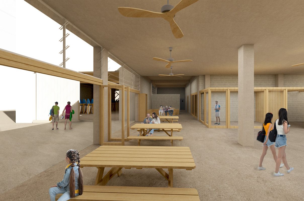 Render Escuela Municipal Vela