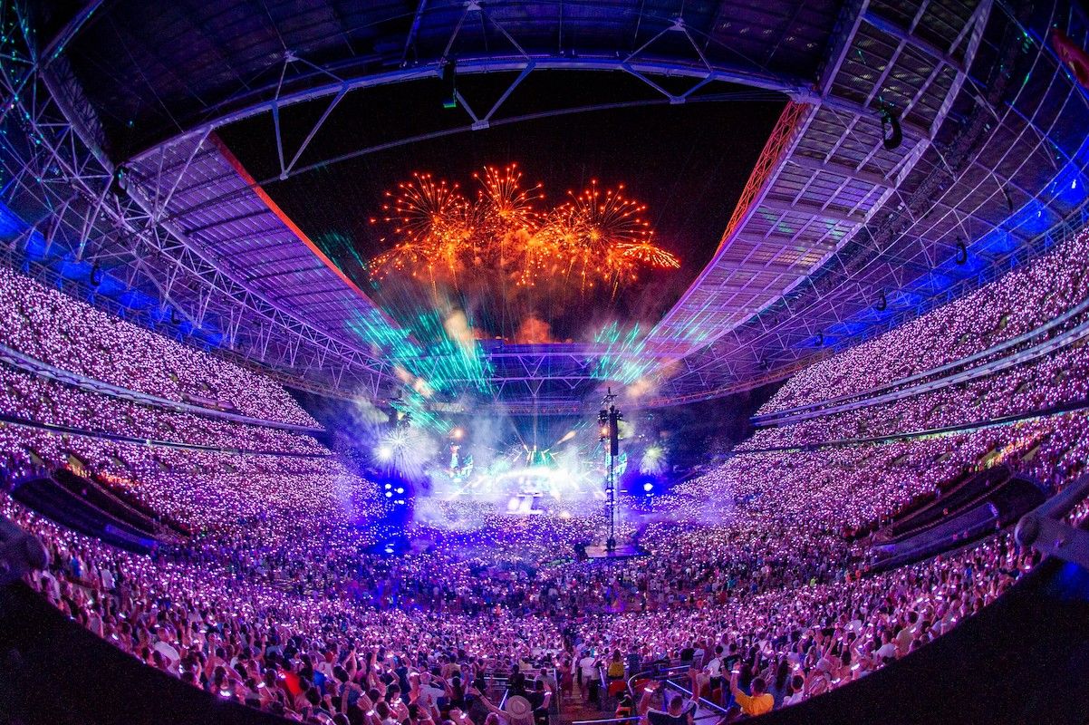 Coldplay Wembley