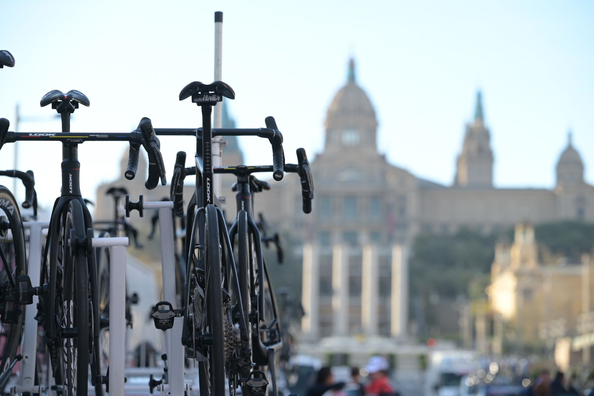 Bicicletes a Montjuïc