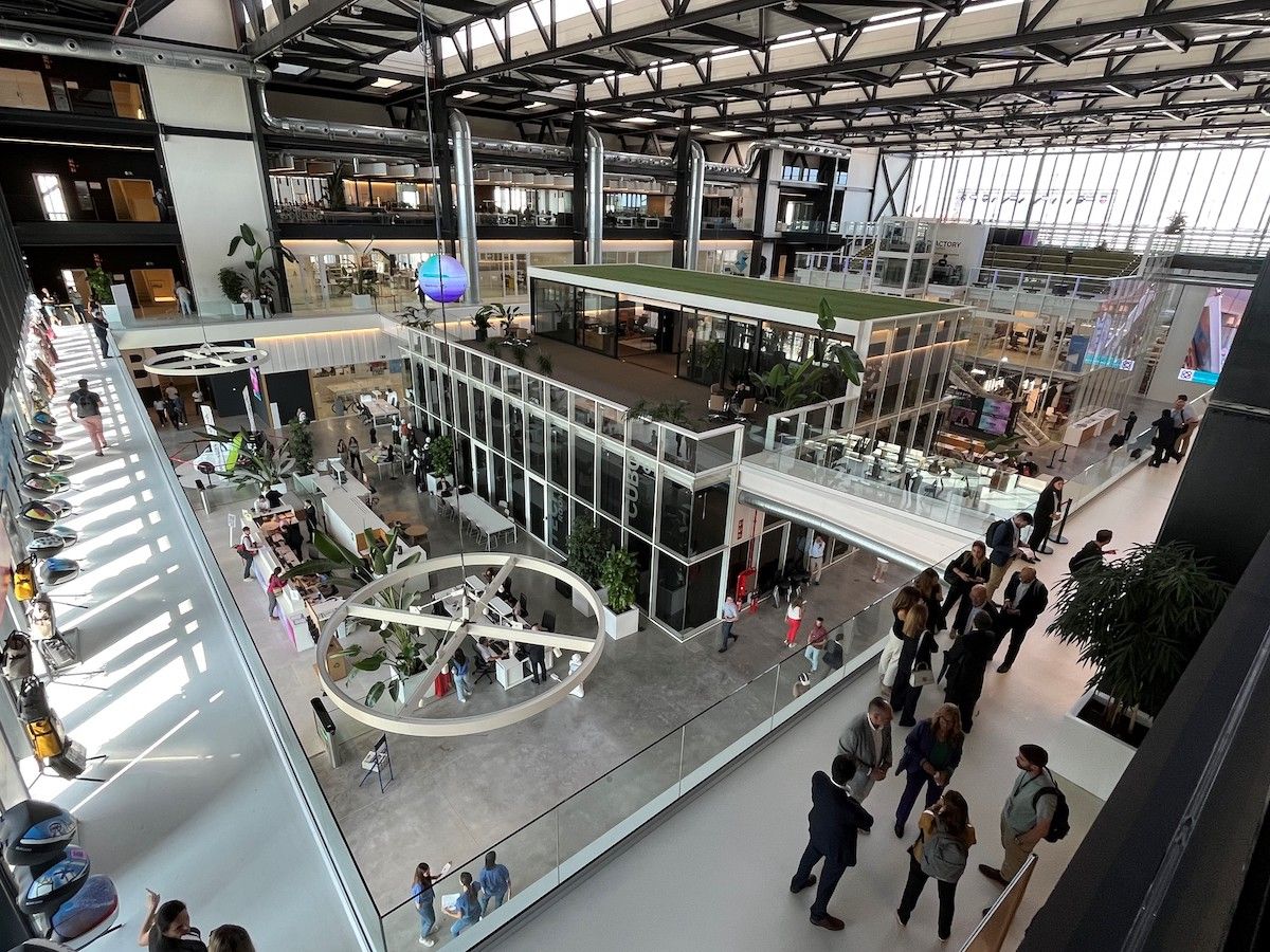Imatge de les instal·lacions del D Factory durant el BNEW © Cedida