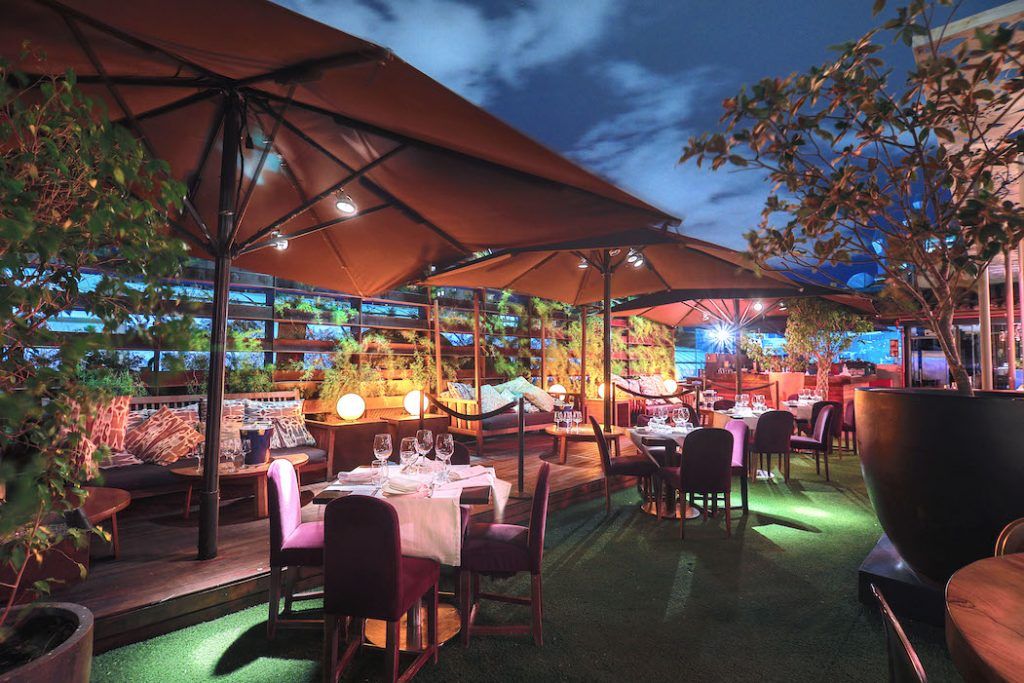 Terraza de NuBcn.