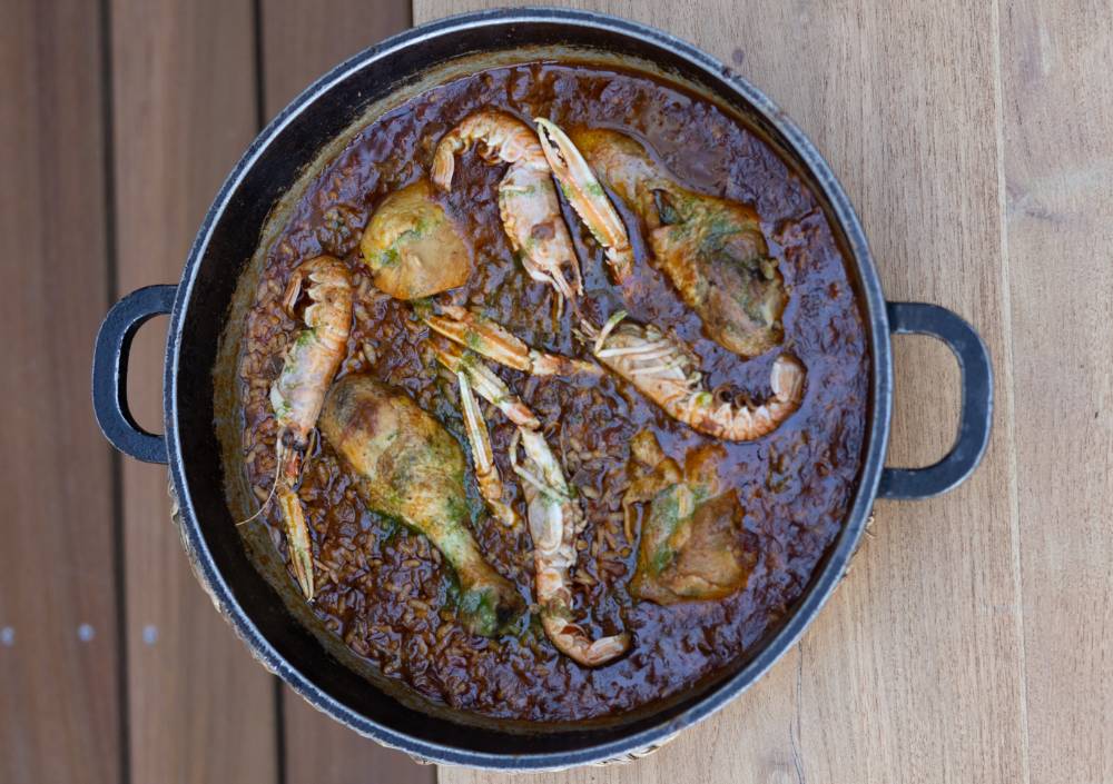 Uno de los arroces de Barraca.