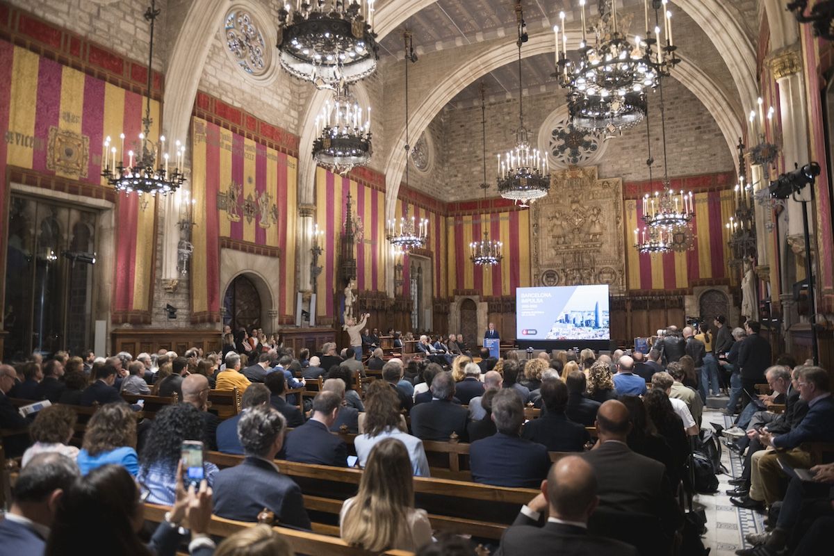 Presentación del Plan Barcelona Impulsa