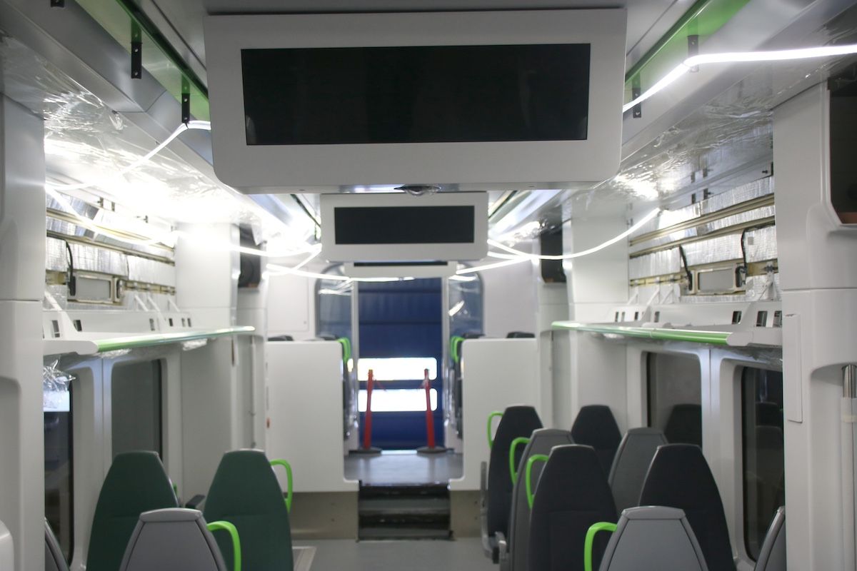Trenes de FGC. 