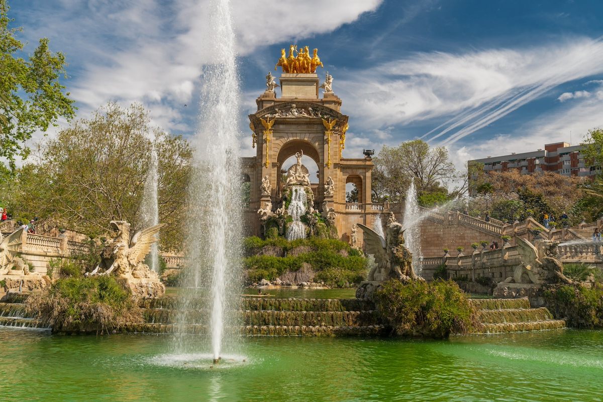 Parc de la Ciutadella de Barcelona. 