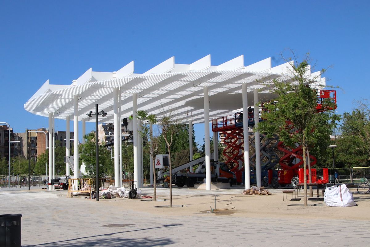 El Umbracle de Glòries abrirá este sábado.