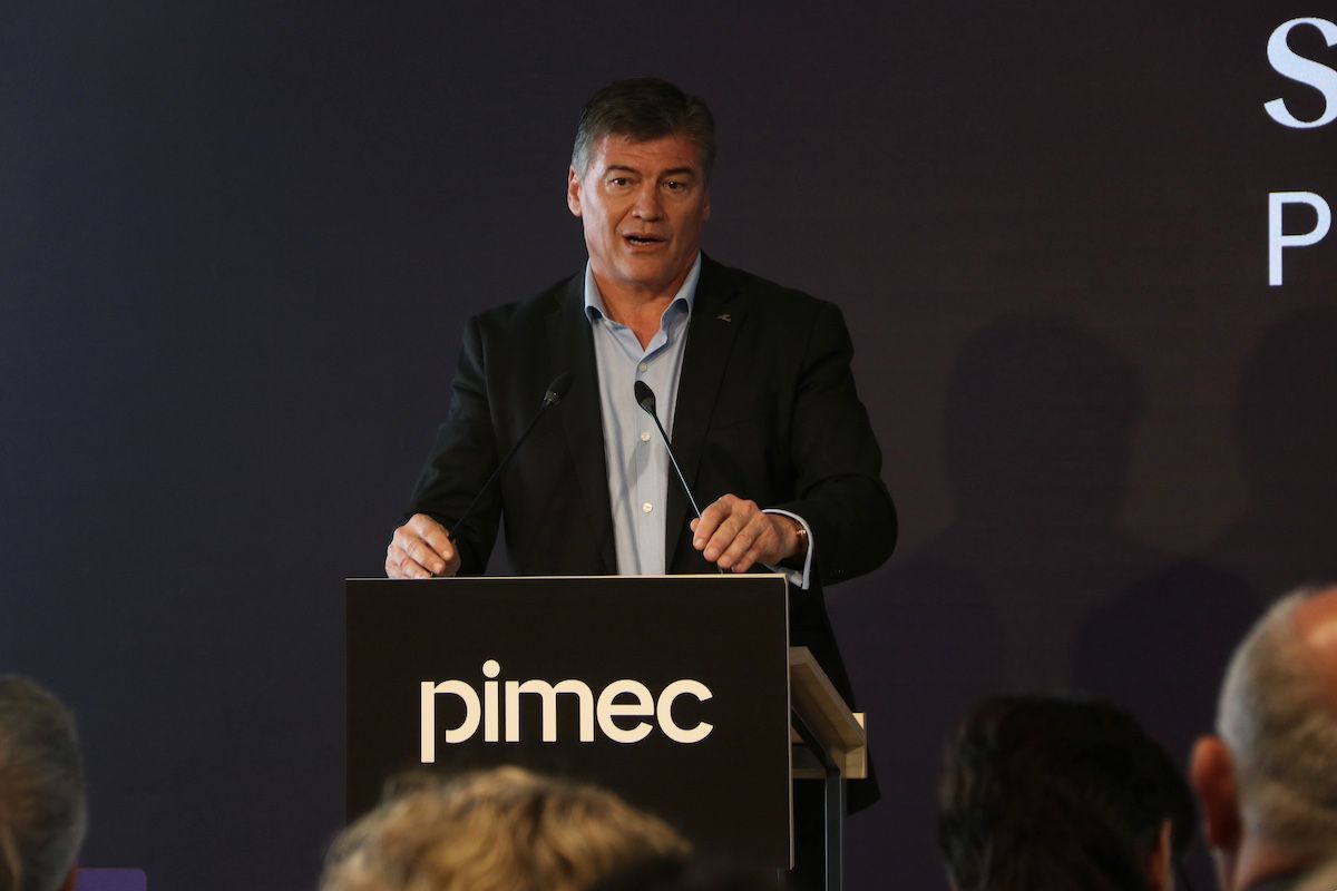Antoni Cañete en Pimec. 