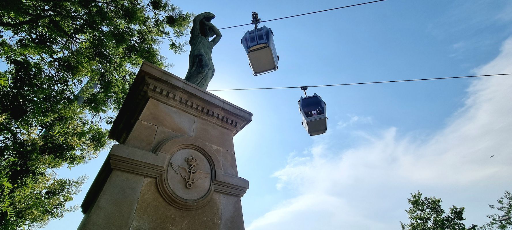 Monumento a Manuel Durán en Barcelona. 