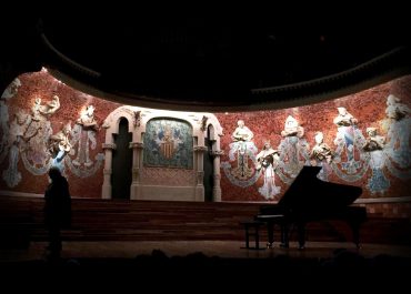 El pianista ruso Sokolov en el Palau de la Música Catalana