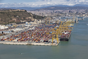 Contenedores Puerto de Barcelona