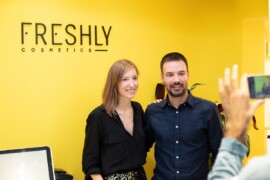 Los fundadores de Freshly Cosmetics