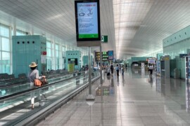 Interior T1 Aeroport Barcelona