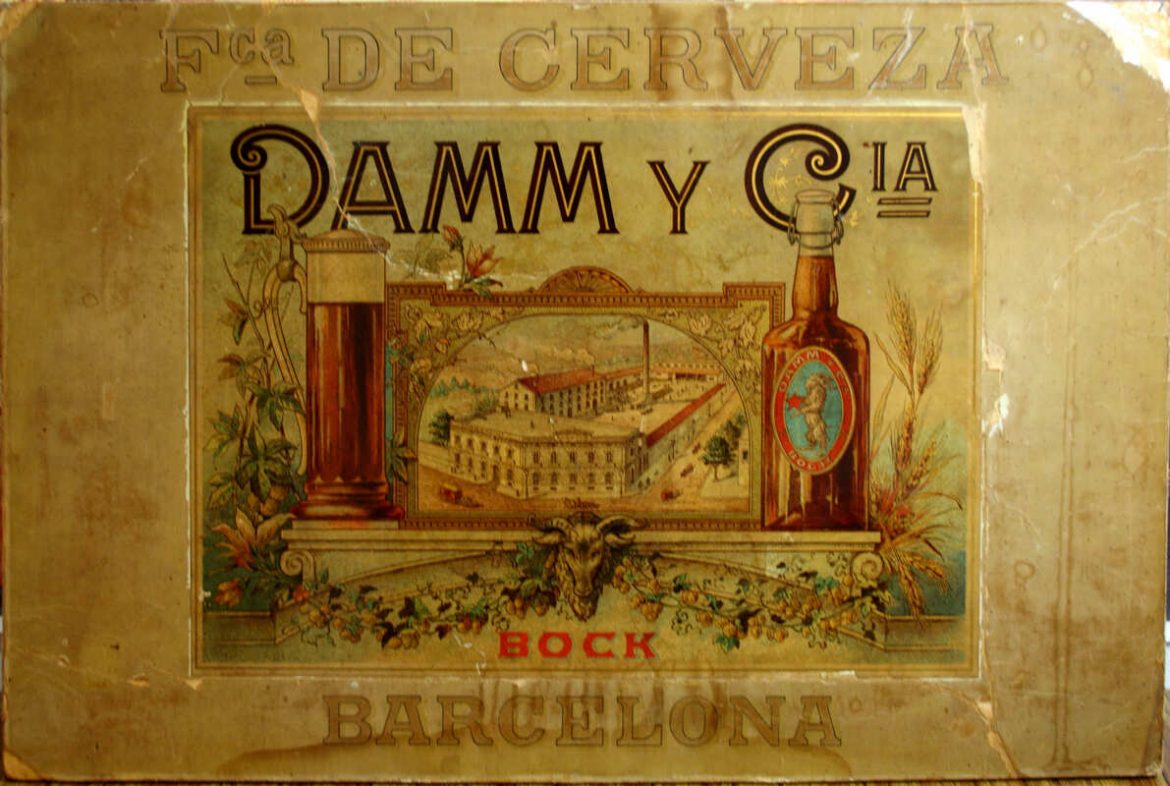 LA FÁBRICA DE DAMM EN LA CALLE ROSSELLÓ, CONOCIDA COMO LA BOHEMIA, SE ESTRENÓ EN 1905.