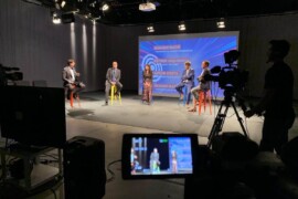 Presentació de la jornada Immersió Estratègica 2020 amb els representants dels quatre clústers catalans