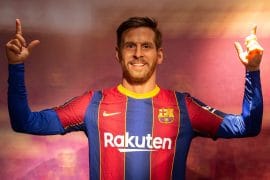 leo messi museo de cera barcelona