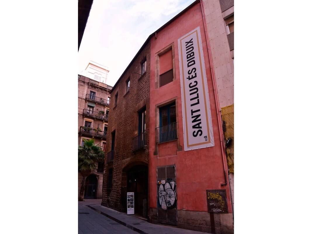 El Cercle Artístic Sant Lluc, en la calle Mercaders.