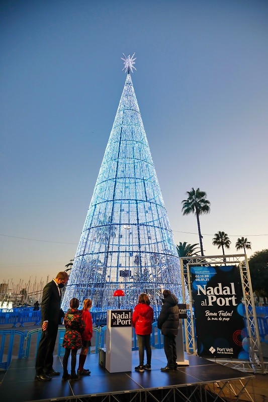 Árbol de Navidad de Nadal al Port